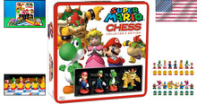 Load image into Gallery viewer, Unique Super Mario Chess Game with 32 Sculpted Pieces - Ideal for Collectors