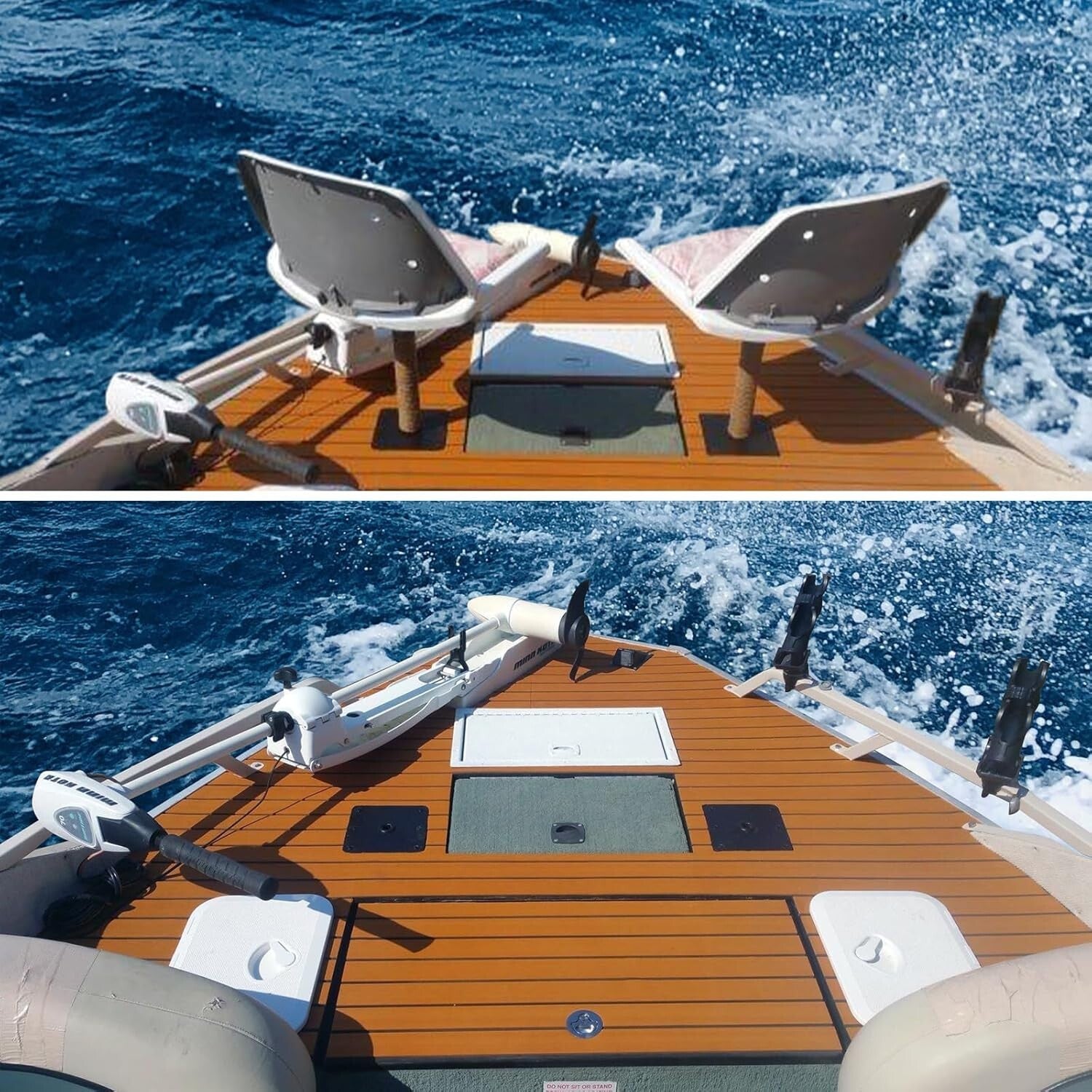 Durable ABS Universal Fishing Rod Holder - Fits Kayaks & Boats with Ease