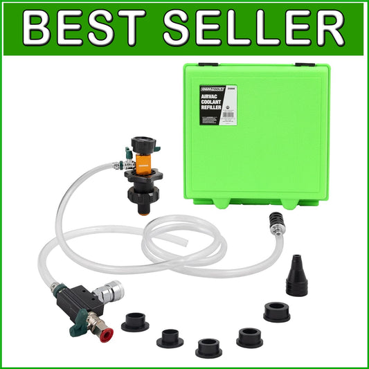 5-Adapter Vacuum Coolant Refill Kit for Fast & Efficient Engine Maintenance