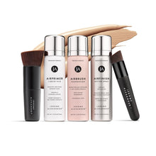 Load image into Gallery viewer, Complete 5pc Airbrush Makeup Set - Hydrating Foundation, Primer &amp; Setting Spray