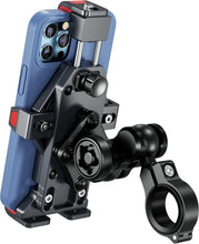 Load image into Gallery viewer, Shockproof Motorcycle Phone Holder with 720° Rotation &amp; Secure Locking Design
