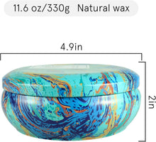 Load image into Gallery viewer, Natural Citronella Candle Set in Stylish Tin - Ideal for Outdoor Gatherings