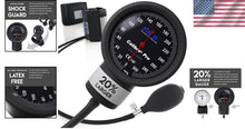 Load image into Gallery viewer, Extra Large Gauge Aneroid Sphygmomanometer with Durable Shock Guard &amp; Adult Cuff