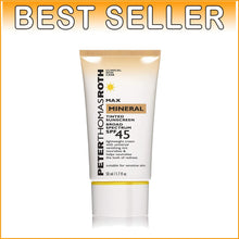 Load image into Gallery viewer, Water-Resistant Mineral Sunscreen SPF 45 - Tinted for Redness Neutralization