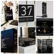 Load image into Gallery viewer, High-Quality 12x24 Plexiglass Black Acrylic Sheets - Perfect for Custom Projects