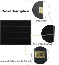 Load image into Gallery viewer, 36 Graded Sports Card Display Frames - UV-Protected and Sturdy Case 2 Pack