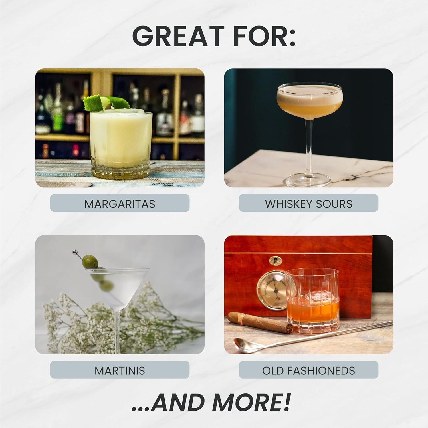 Craft Cocktails Like a Pro - 14-Piece Mixology Set with Antique Copper Finish