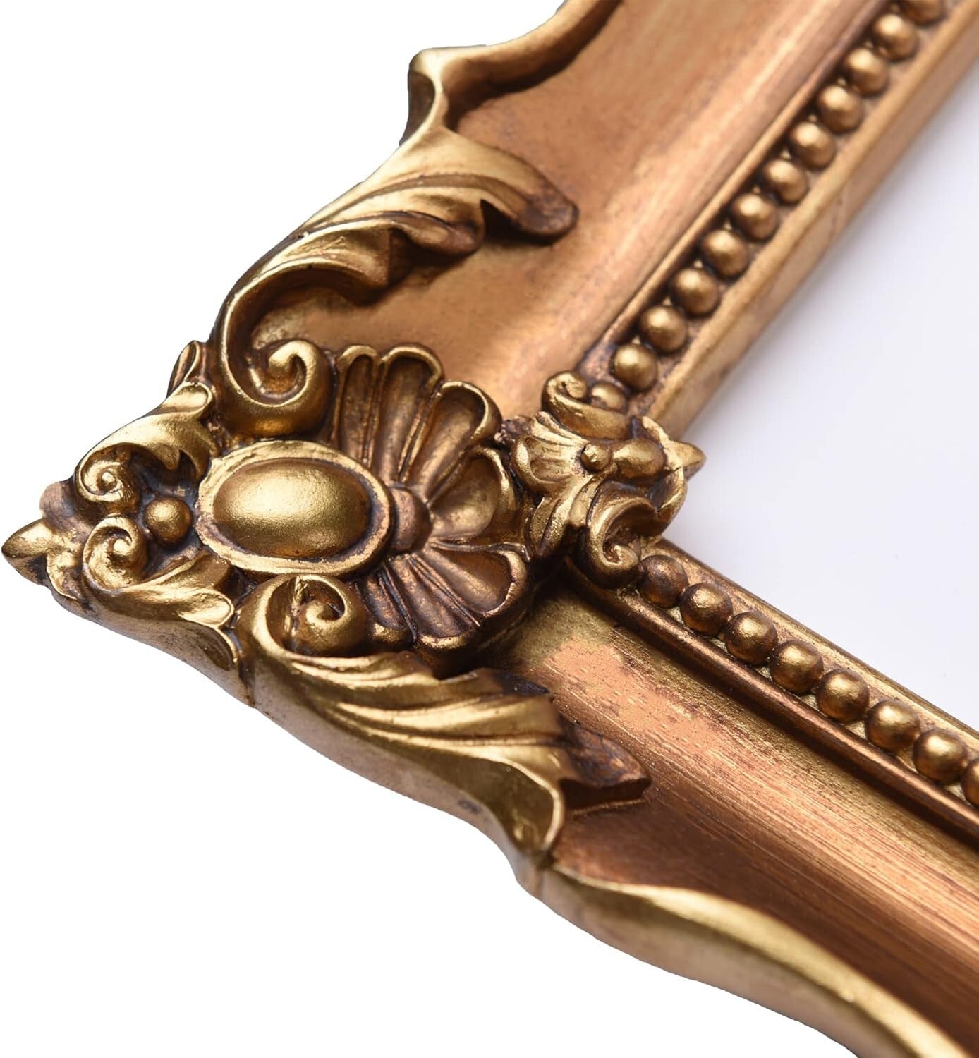 Antique Bronze Picture Frame with Interchangeable Mat for Wall & Tabletop