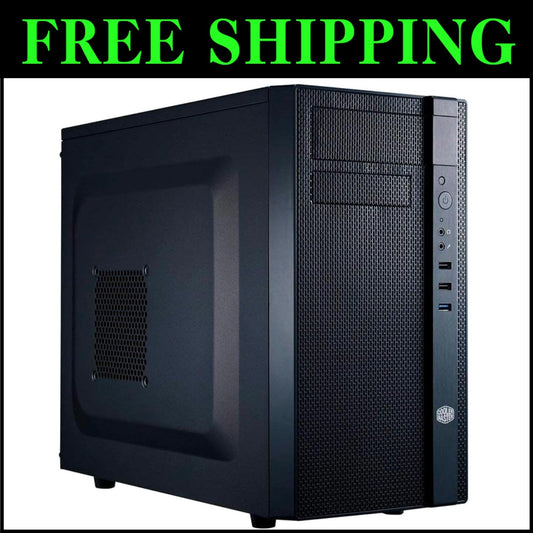 Cooler Master N200 Mini Tower Case with Full Mesh Panel - Perfect for Gamers