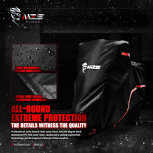 Load image into Gallery viewer, Windproof Motorcycle Cover with Reflective Stripes - Universal Fit for 86" Bikes