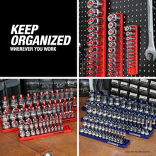 Load image into Gallery viewer, All-In-One 6 Piece Socket Tray Set - Keep Your SAE &amp; Metric Sockets Tidy