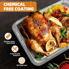 Load image into Gallery viewer, Dual-Sized Air Fryer Basket and Tray Set - Dishwasher Safe &amp; Mess-Free Cooking