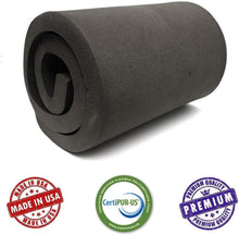 Load image into Gallery viewer, Easy-Cut CertiPUR Certified Foam Cushion - 72'' L for Custom Upholstery Projects