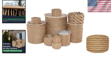 Load image into Gallery viewer, Affordable 5/8" x 100ft UnManila Outdoor Rope - Ideal for Utility &amp; DIY Projects