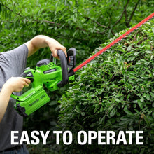Load image into Gallery viewer, Professional 40V Cordless Hedge Trimmer with Steel Blades - Easy Maneuverability