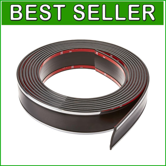 Automotive Body Molding - Premium Chrome Edge Trim, Easy 3M Tape Install, 18 ft