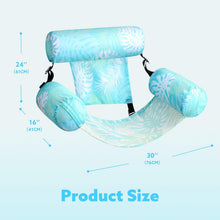 Load image into Gallery viewer, Adult Inflatable Lounge Chairs - 2 Pack, Tropical Pool Floats in Bright Colors