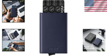 Load image into Gallery viewer, Genuine Leather Pop-Up Bifold Wallet with RFID Protection - Stylish &amp; Practical