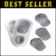 Load image into Gallery viewer, Unisex Foot Orthotics Insoles with Shock Absorption for Optimal Alignment - Grey