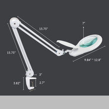 Load image into Gallery viewer, Space-Saving Magnifying Lamp with Glass Lens - Ideal for Jewelry Making &amp; More