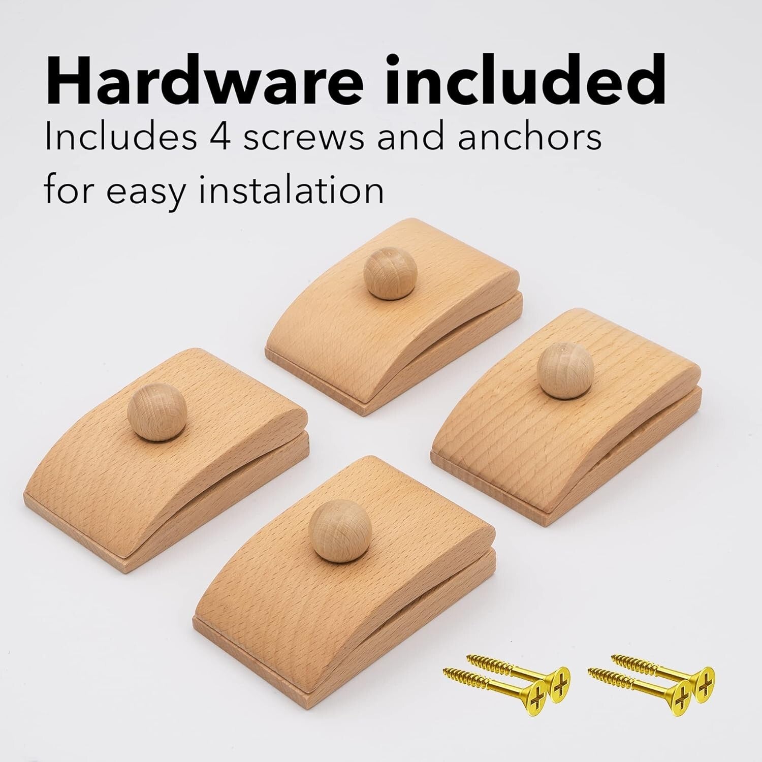 Versatile Quilt Hangers with 4 Clips for Beautiful Tapestry Displays