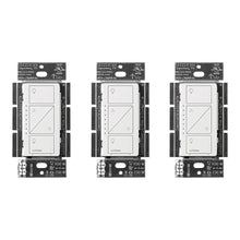 Load image into Gallery viewer, Smart Home Ready Caseta Dimmer Switch, 3-Pack, Easy Setup, 150W LED Compatible