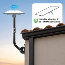 Load image into Gallery viewer, Sturdy Starlink Gen 3 Mount with Adjustable Pipe Adapter for Perfect Signal