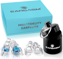 Load image into Gallery viewer, Premium High Fidelity Earplugs - Noise Reduction with Compact Case for Musicians