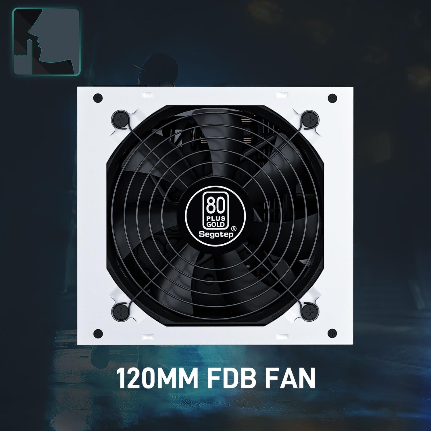 Game-Ready 850W ATX 3.1 Power Supply with Native 12VHPWR Cable - Gold Certified