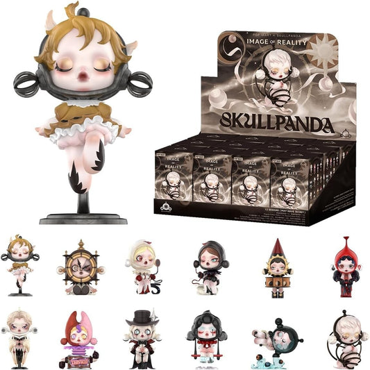 SKULLPANDA Image of Reality Series Blind Box Figures - 12PC Collectible Set