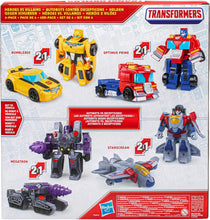 Load image into Gallery viewer, Autobot &amp; Decepticon Heroes vs Villains 4-Pack Robot Action Figures for Kids