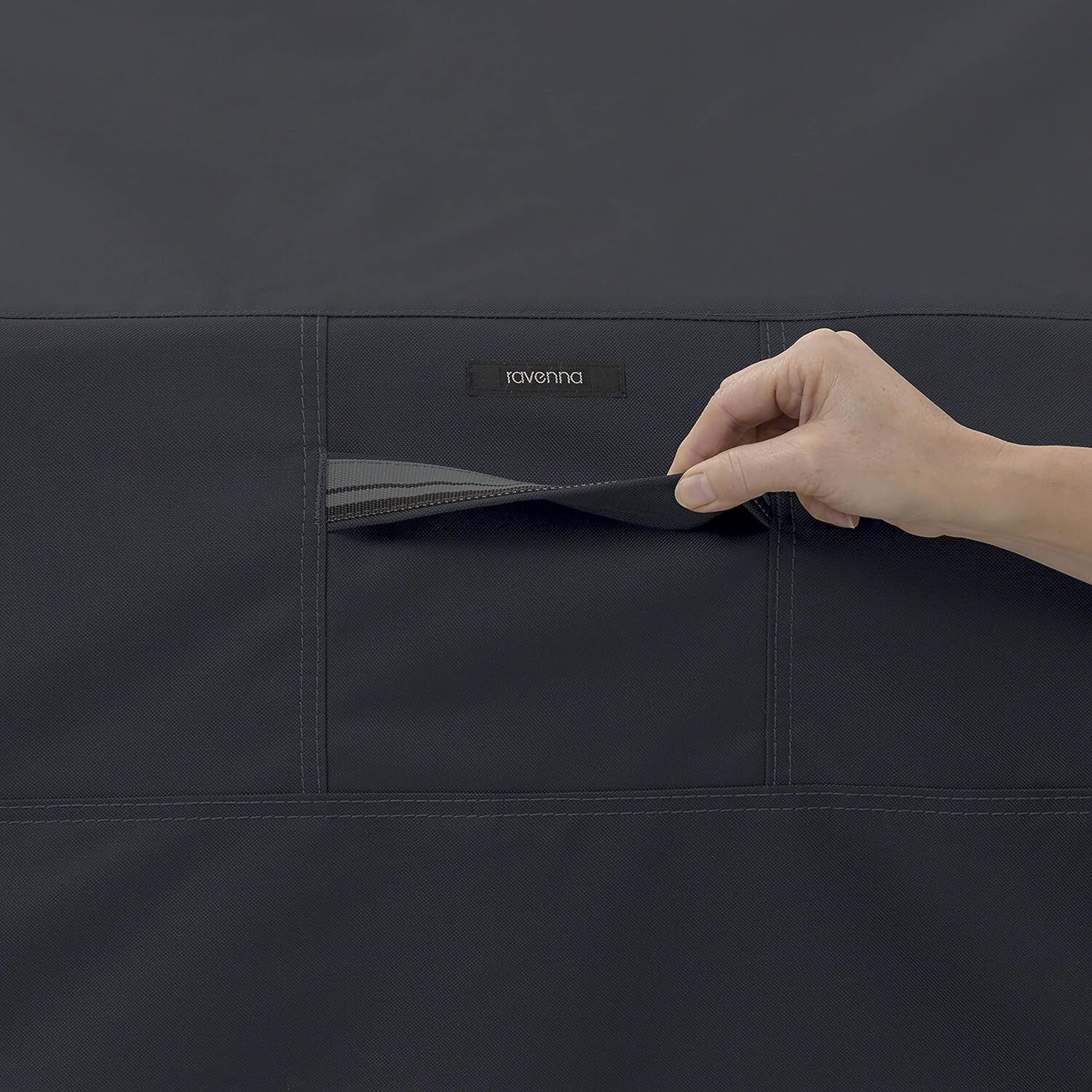 58-Inch Water-Resistant BBQ Grill Cover with Custom Fit - Heavy-Duty Protection