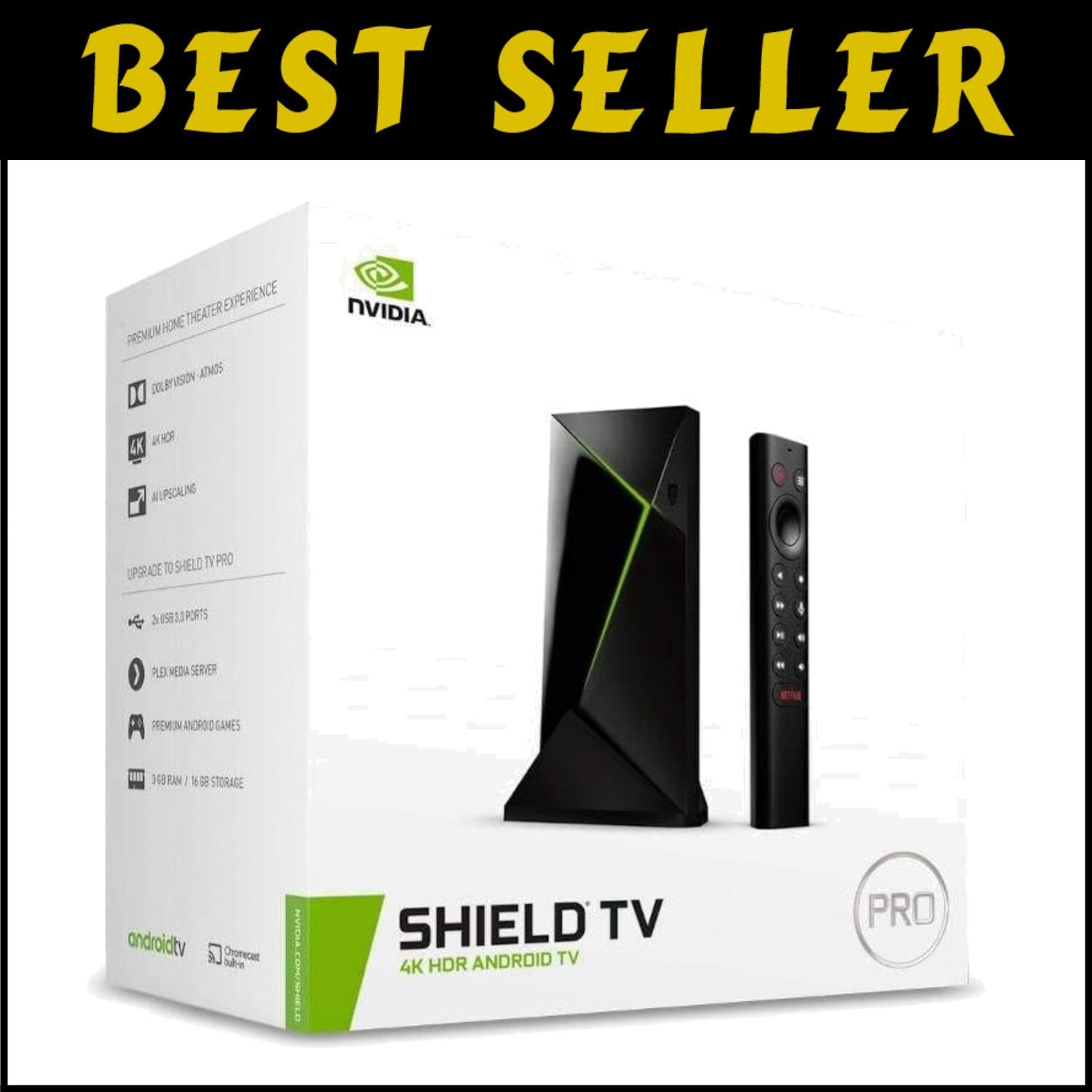 4K HDR Android TV Pro with GeForce NOW for Unmatched Gaming & Entertainment