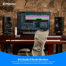 Load image into Gallery viewer, Professional 8-Inch Studio Monitors - Crystal Clear Sound and Acoustic Tuning