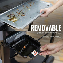 Load image into Gallery viewer, Premium 5-Burner Gas Grill with Built-In Thermometer &amp; Removable Grease Tray