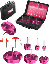 Load image into Gallery viewer, Versatile Aluminum PVC Pipe Reamer Kit with Carbide Inserts - 6 Sizes Included