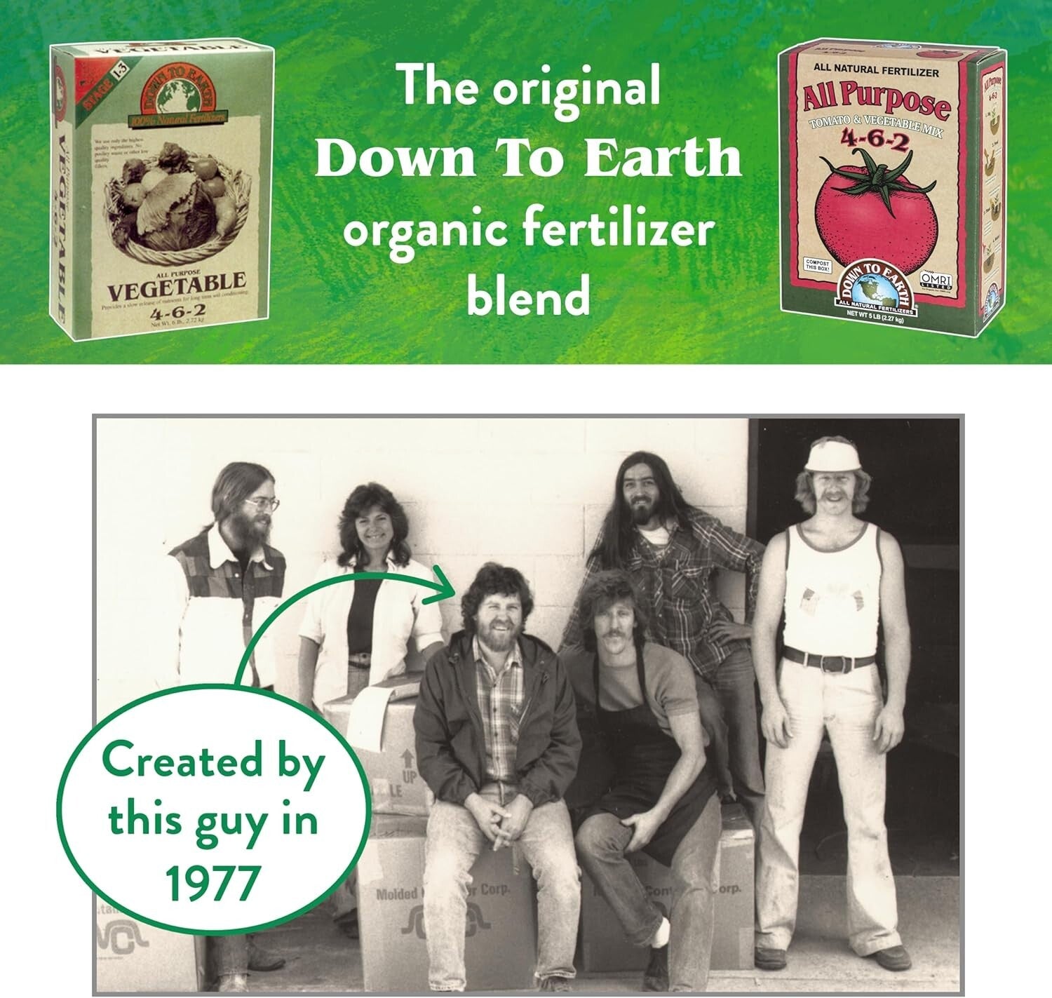 Organic All Purpose Fertilizer 4-6-2 Mix for Tomato & Vegetable Plants - 15 lb