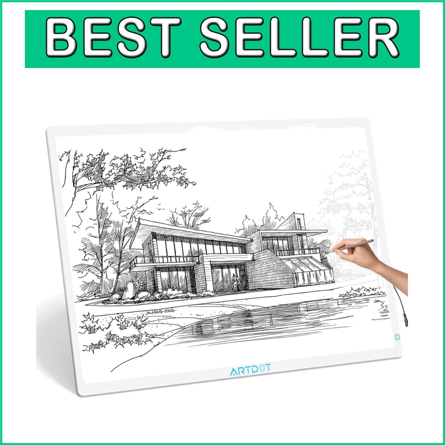 Adjustable Brightness A1 Light Box - Perfect for Artists and Diamond Painters