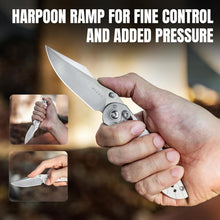 Load image into Gallery viewer, Ambidextrous Mini Mystic Pocket Knife - 3.2-Inch Nitro-V Blade with Clutch Lock