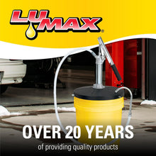Load image into Gallery viewer, Heavy-Duty Black Lever Bucket Pump for 5 Gallon Pails - Easy Oil Transfer
