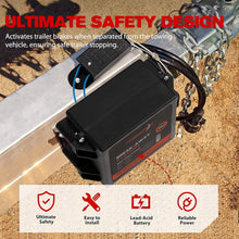 Load image into Gallery viewer, LED Trailer Brake Breakaway Kit with Charger for Enhanced Safety and Convenience