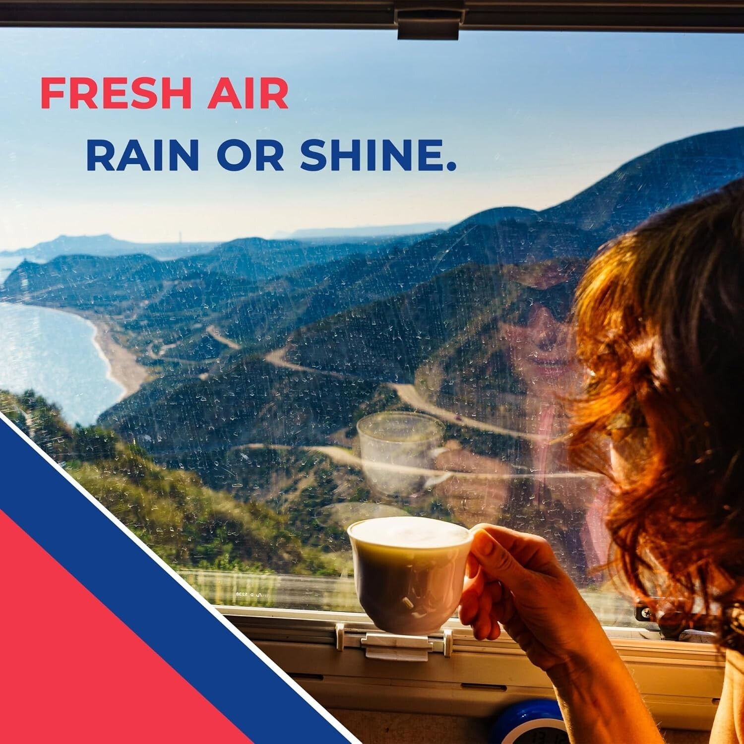 Maxxfan Plus 10-Speed High-Powered RV Intake & Exhaust Fan with Remote Control