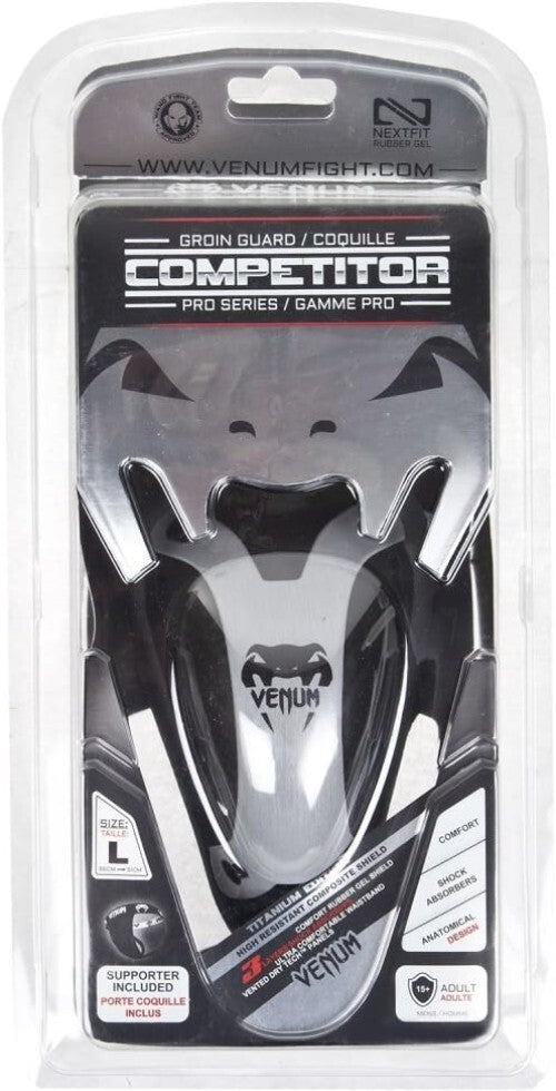 Venum Competitor Groinguard: Shock Absorbing MMA Protector for Maximum Comfort