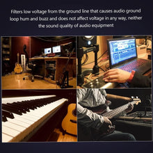 Load image into Gallery viewer, Ground Loop Noise Eliminator - Compact Plug-In Hum Reducer for Audio Clarity