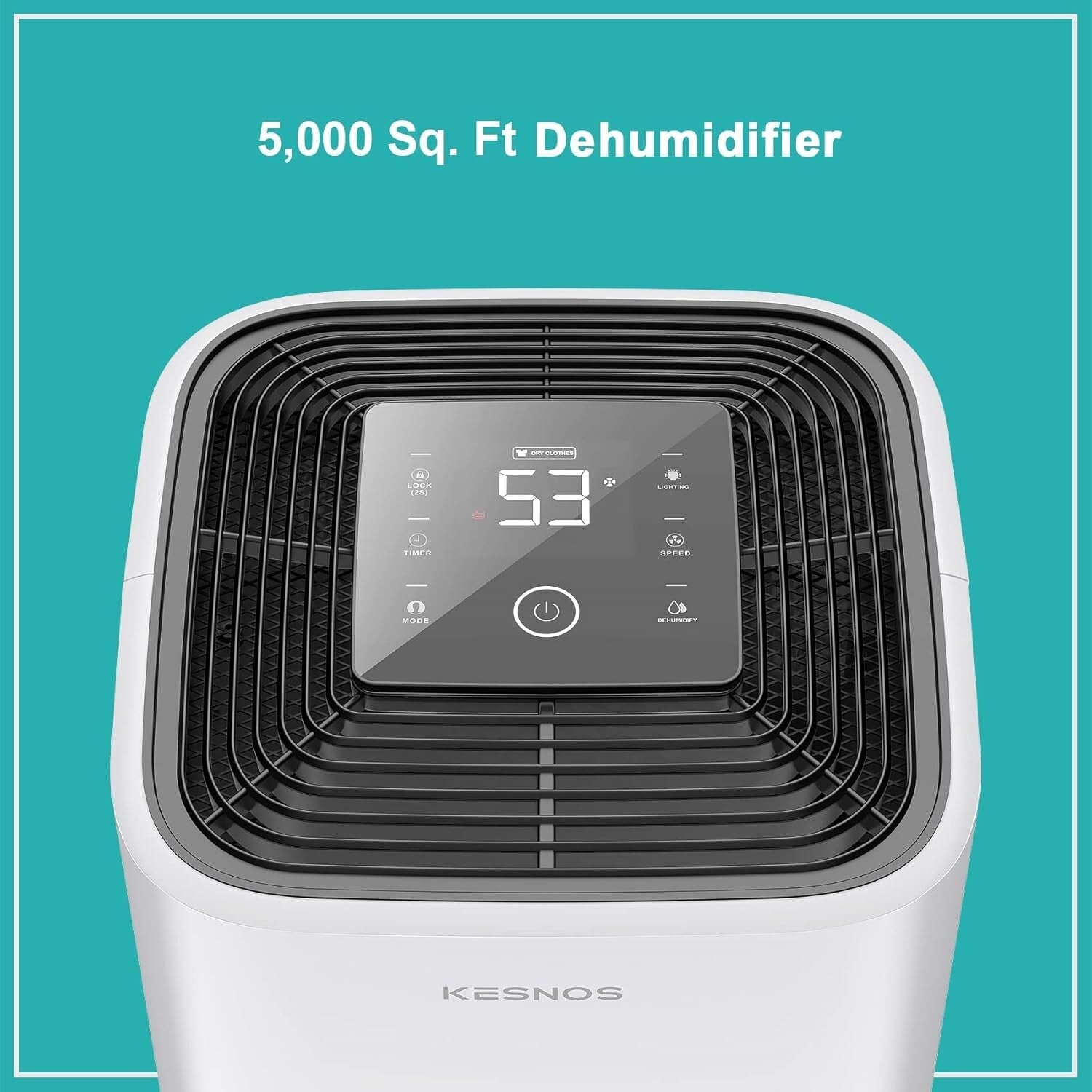 Advanced 70 Pint Dehumidifier with Continuous Drainage for Large Spaces