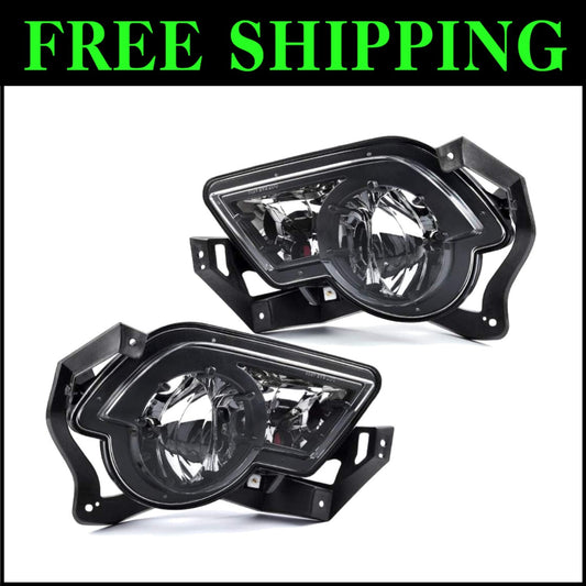High Visibility Halogen Fog Lights for 2003-2006 Avalanche - Chrome Finish