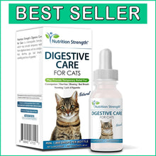 Load image into Gallery viewer, Gentle Digestive Drops for Cats: 60ml Natural Constipation &amp; Diarrhea Relief