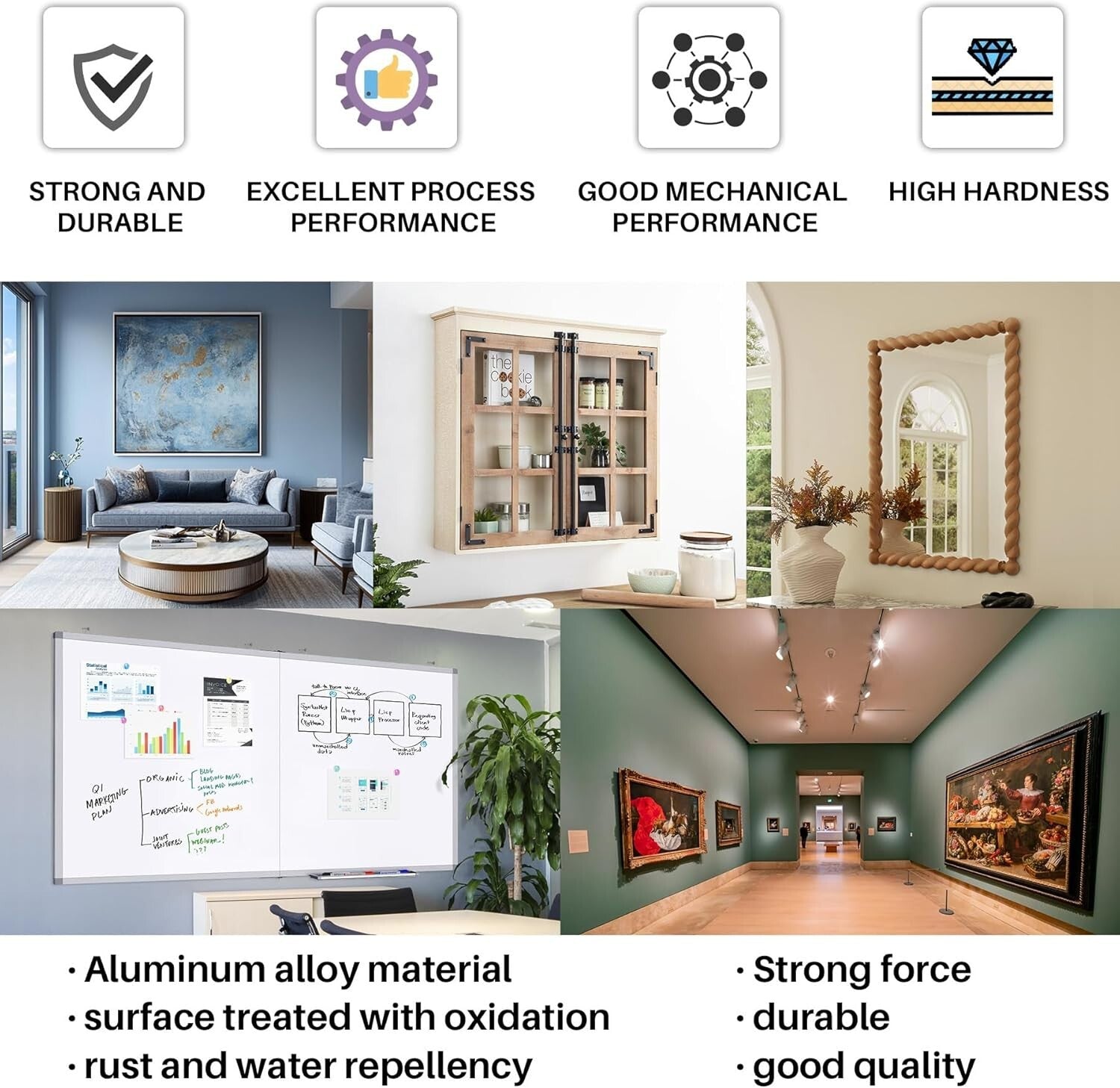 Versatile 30-Inch French Cleat Hanger - Supports 200 lbs, Indoor & Outdoor Use