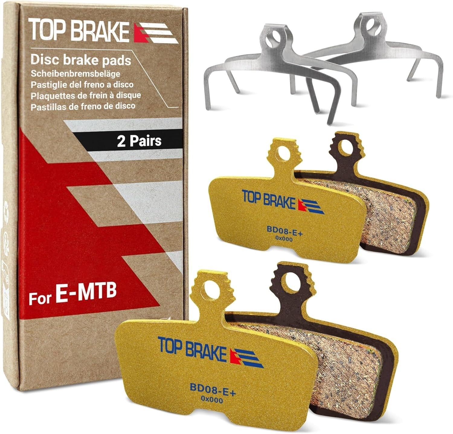 Durable Disc Brake Pads with Heat Dissipation for Avid SRAM & MTB Cycling
