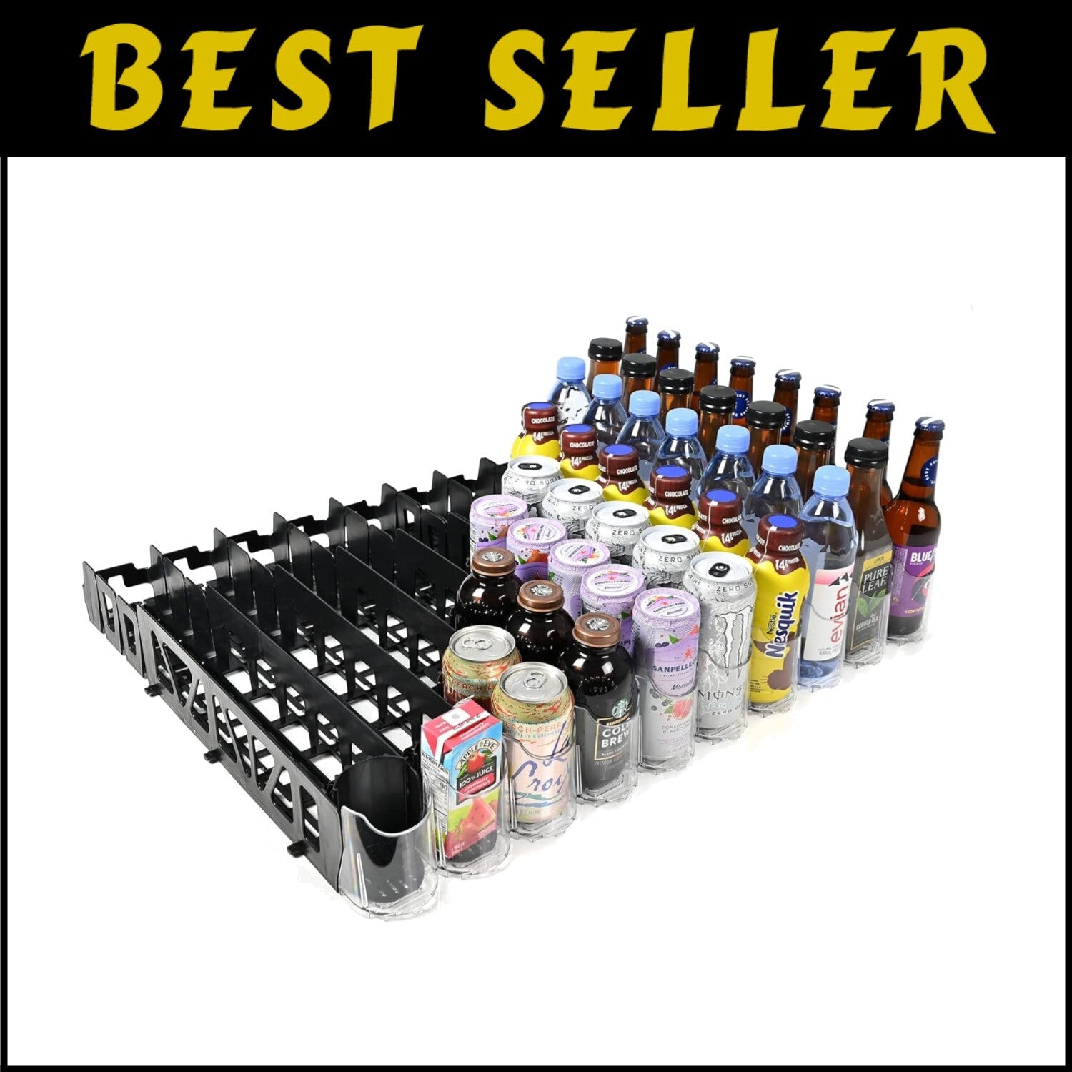 Effortless Fridge Organization: Visi-FAST Drink Dispenser for Home or Commercial